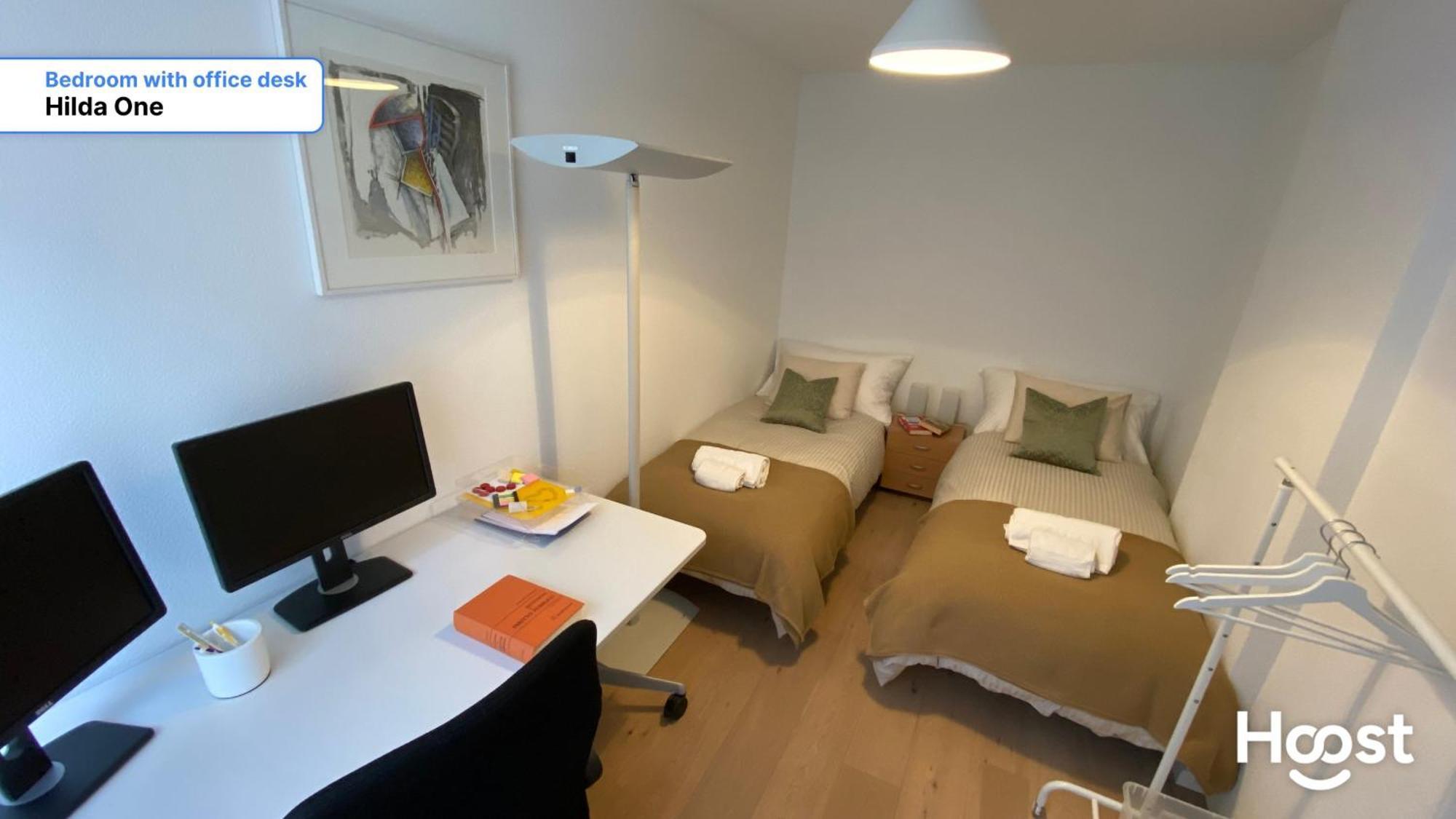 H1 With 4,5 Room, Bathroom, Kitchen, Central, Quiet & Modern With Office Zurych Zewnętrze zdjęcie
