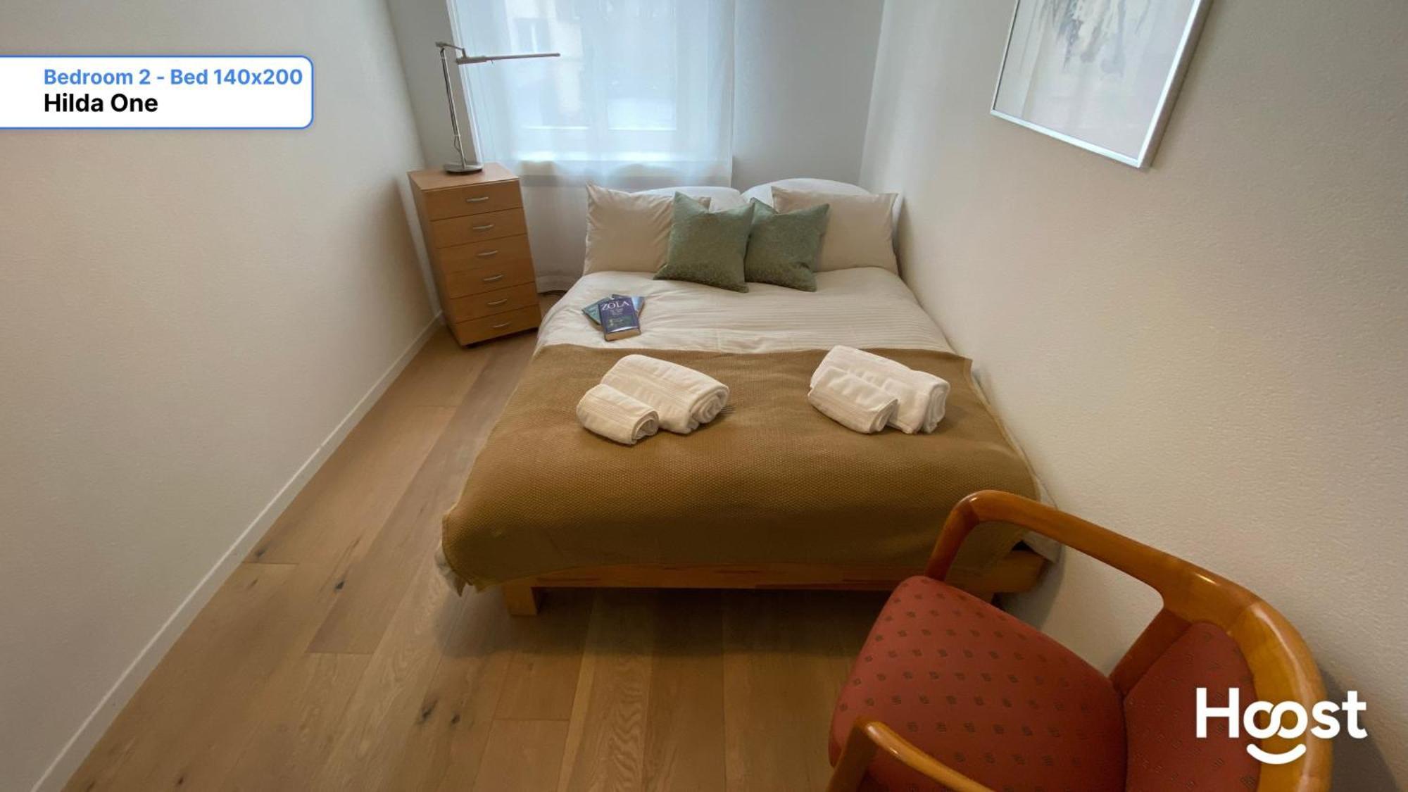 H1 With 4,5 Room, Bathroom, Kitchen, Central, Quiet & Modern With Office Zurych Zewnętrze zdjęcie